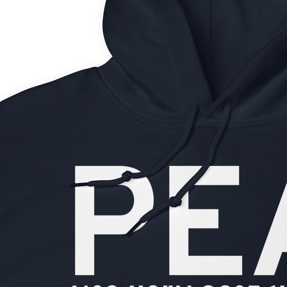 Pella (KPEA) Airport Hoodie Sweatshirt 