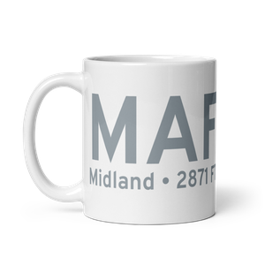 Midland (KMAF) Airport Mug