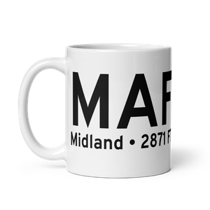 Midland (KMAF) Airport Mug