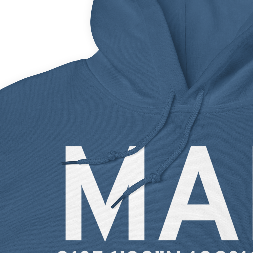 Midland (KMAF) Airport Hoodie Sweatshirt 