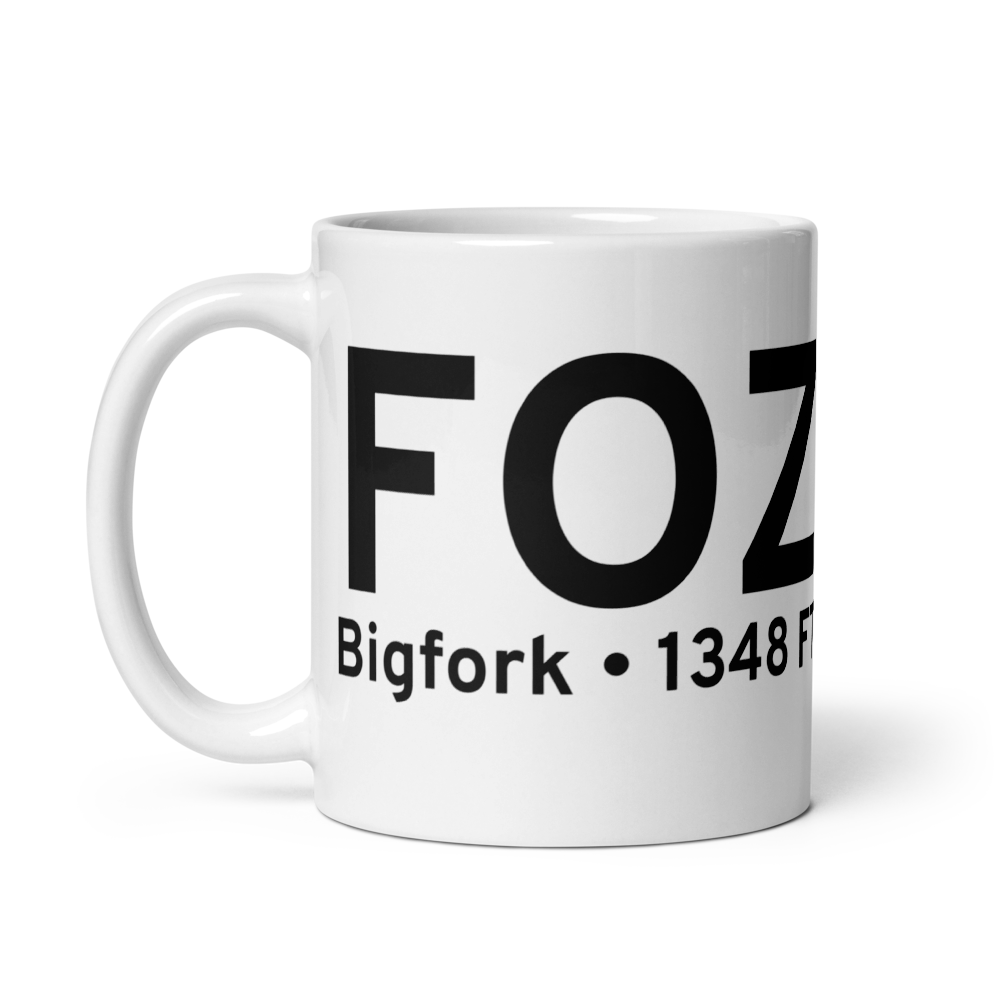 Bigfork (KFOZ) Airport Mug 