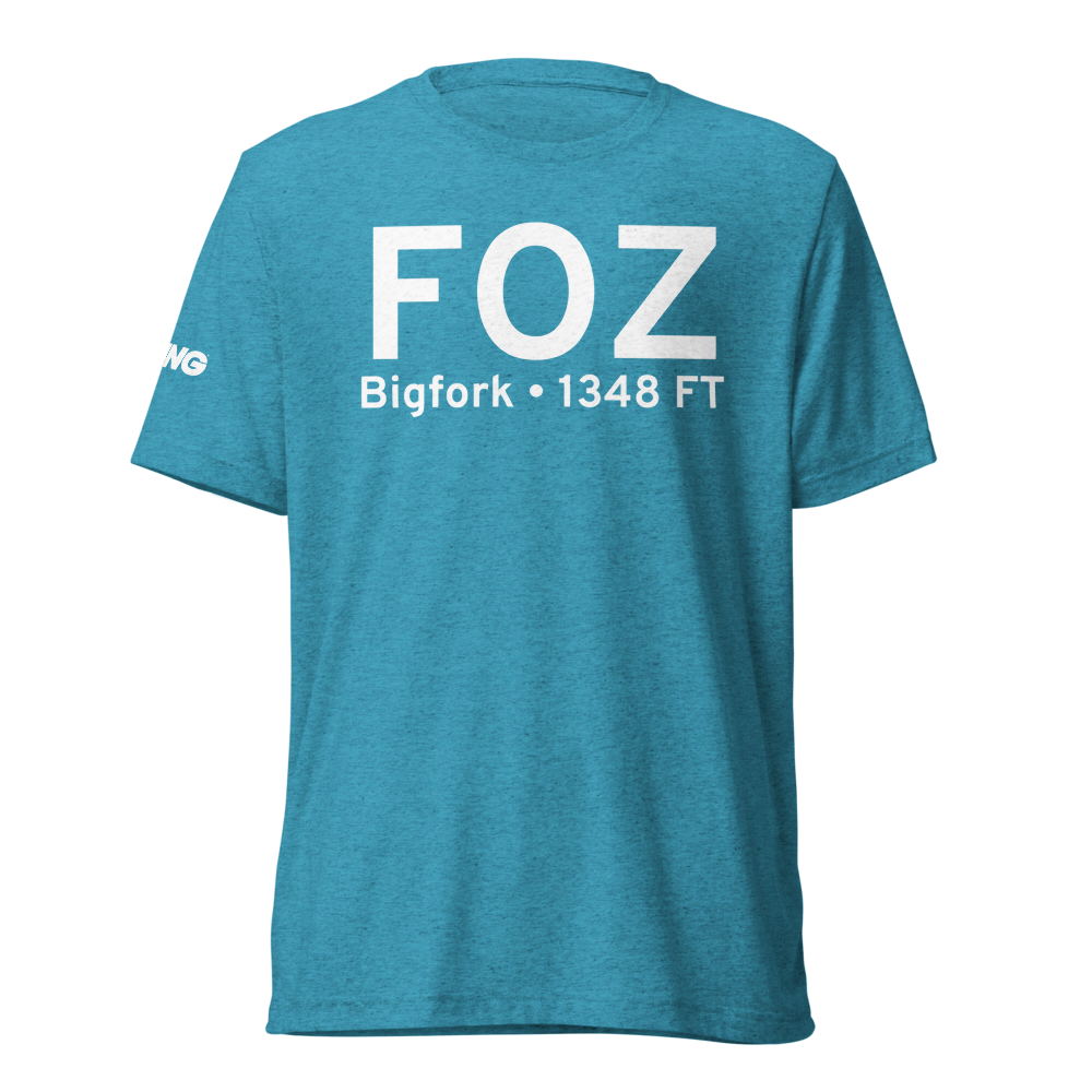 Bigfork (KFOZ) Airport Tri-blend T-Shirt 