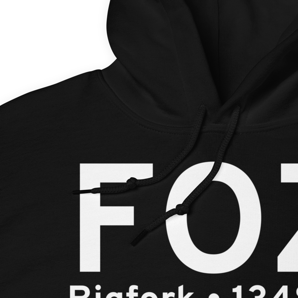 Bigfork (KFOZ) Airport Hoodie Sweatshirt 