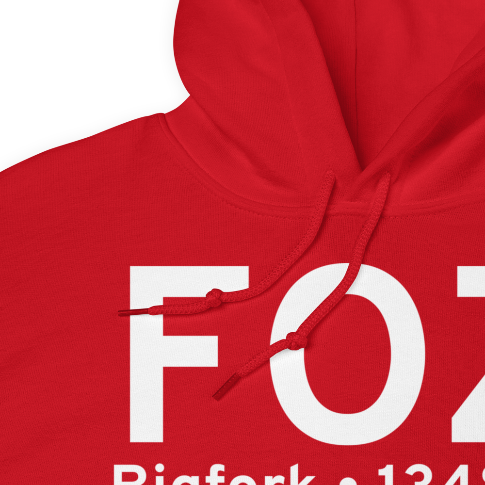 Bigfork (KFOZ) Airport Hoodie Sweatshirt 