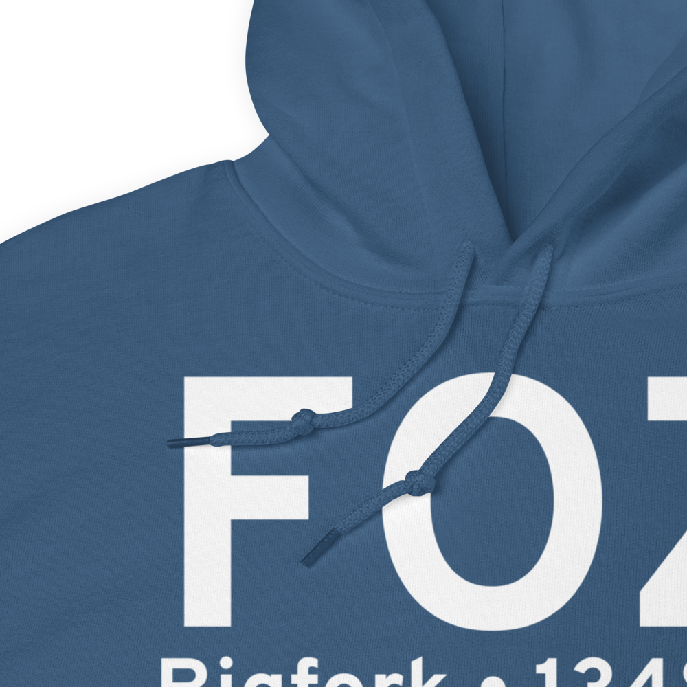 Bigfork (KFOZ) Airport Hoodie Sweatshirt 