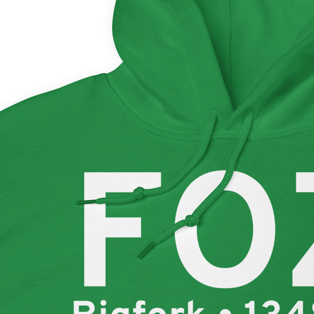 Bigfork (KFOZ) Airport Hoodie Sweatshirt 