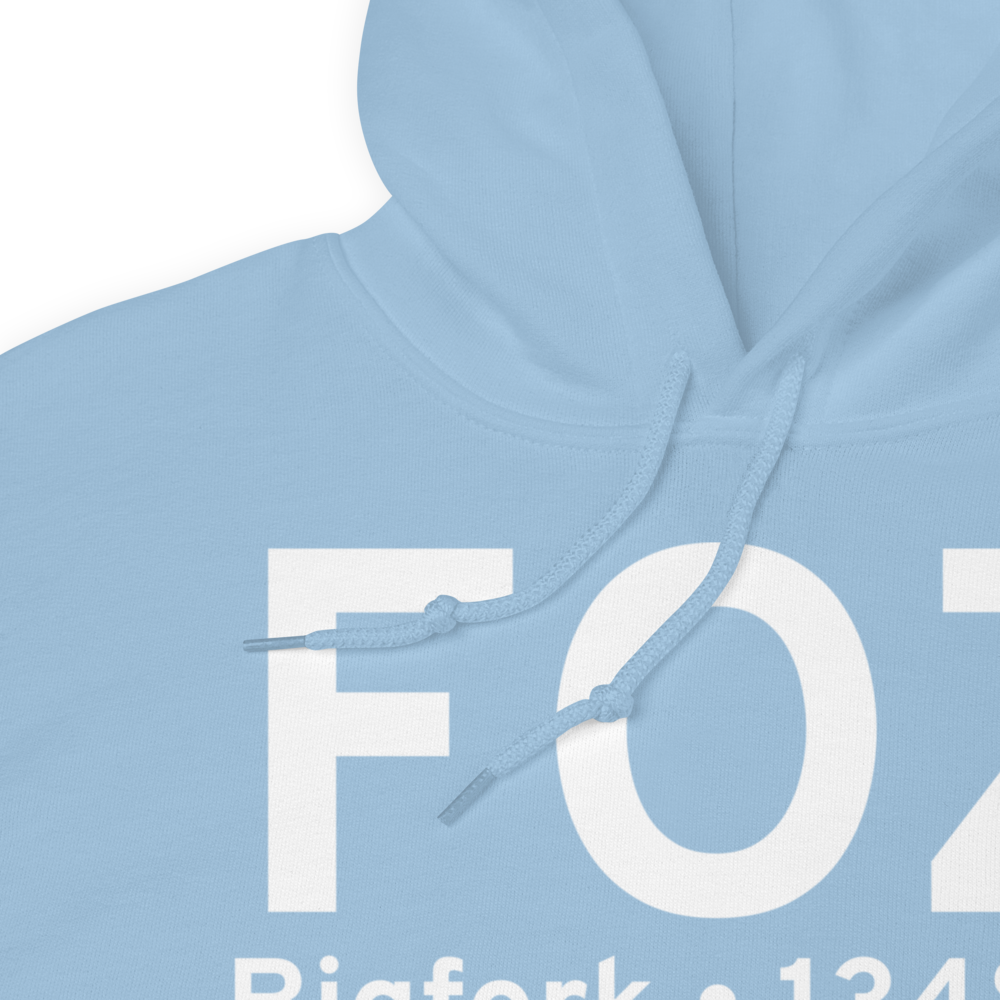 Bigfork (KFOZ) Airport Hoodie Sweatshirt 