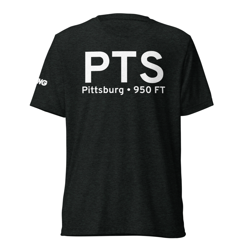Pittsburg (KPTS) Airport Tri-blend T-Shirt 