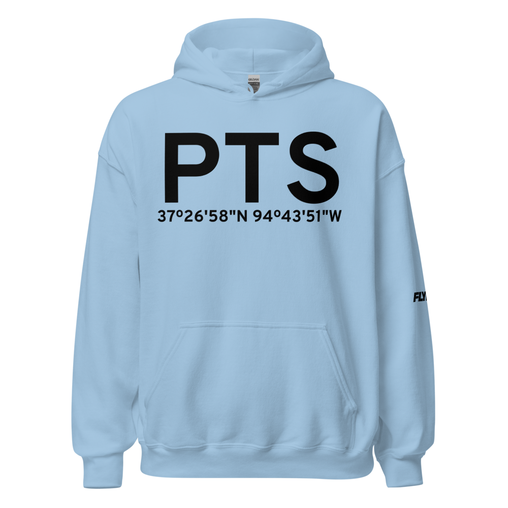 Pittsburg (KPTS) Airport Hoodie Sweatshirt 