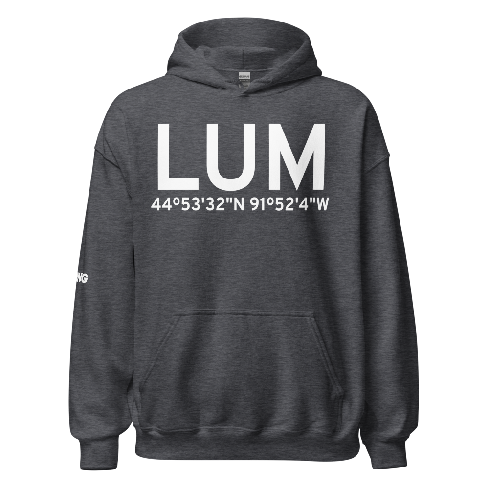 Menomonie (KLUM) Airport Hoodie Sweatshirt 