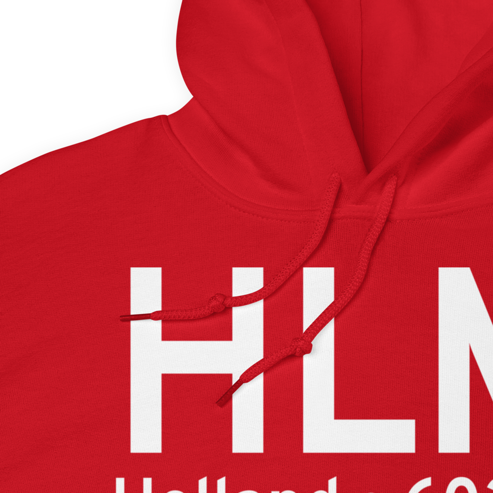 Holland (KHLM) Airport Hoodie Sweatshirt 