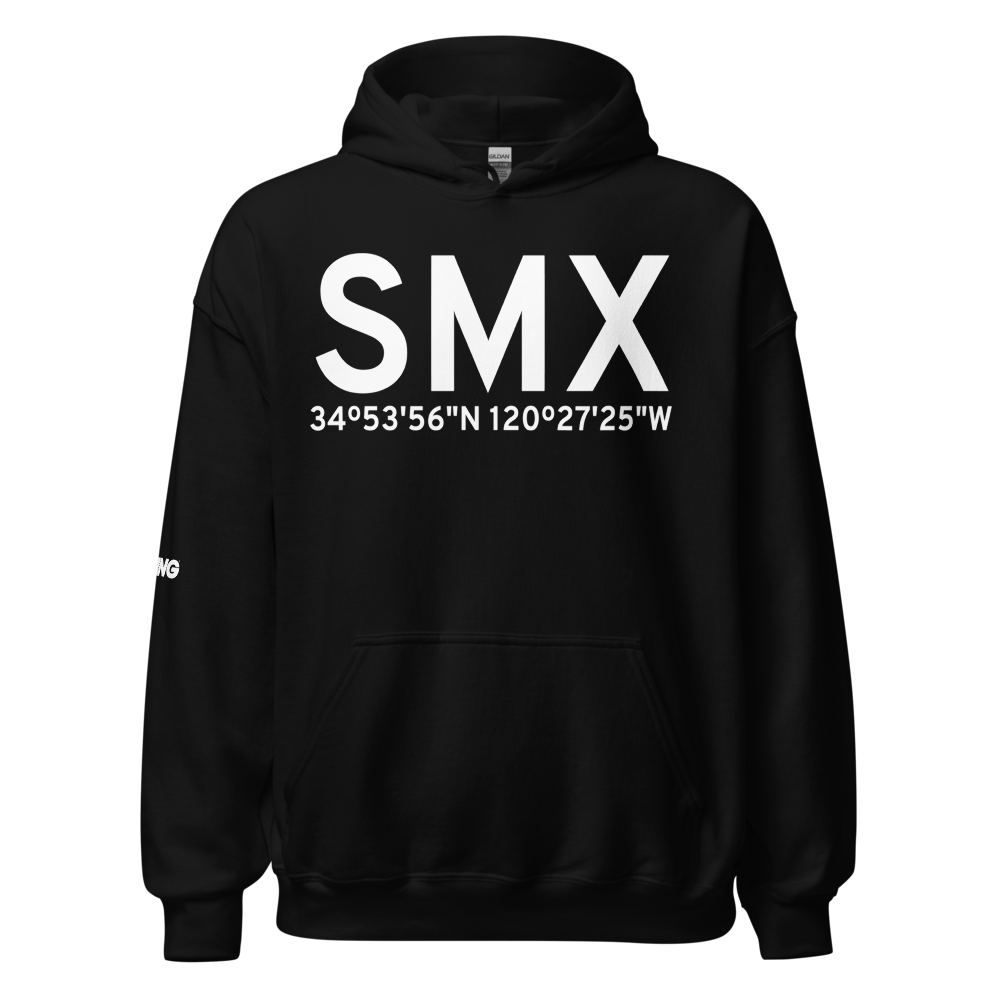 Santa Maria (KSMX) Airport Hoodie Sweatshirt 