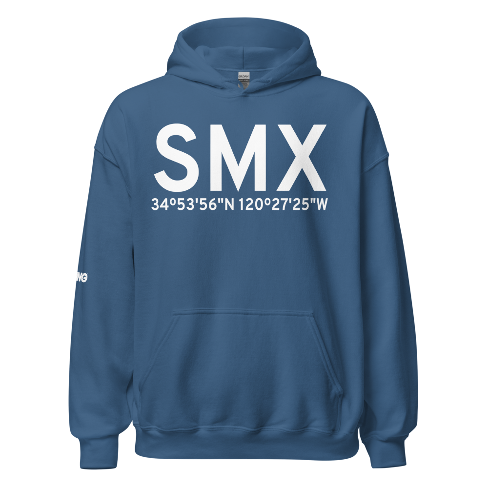 Santa Maria (KSMX) Airport Hoodie Sweatshirt 
