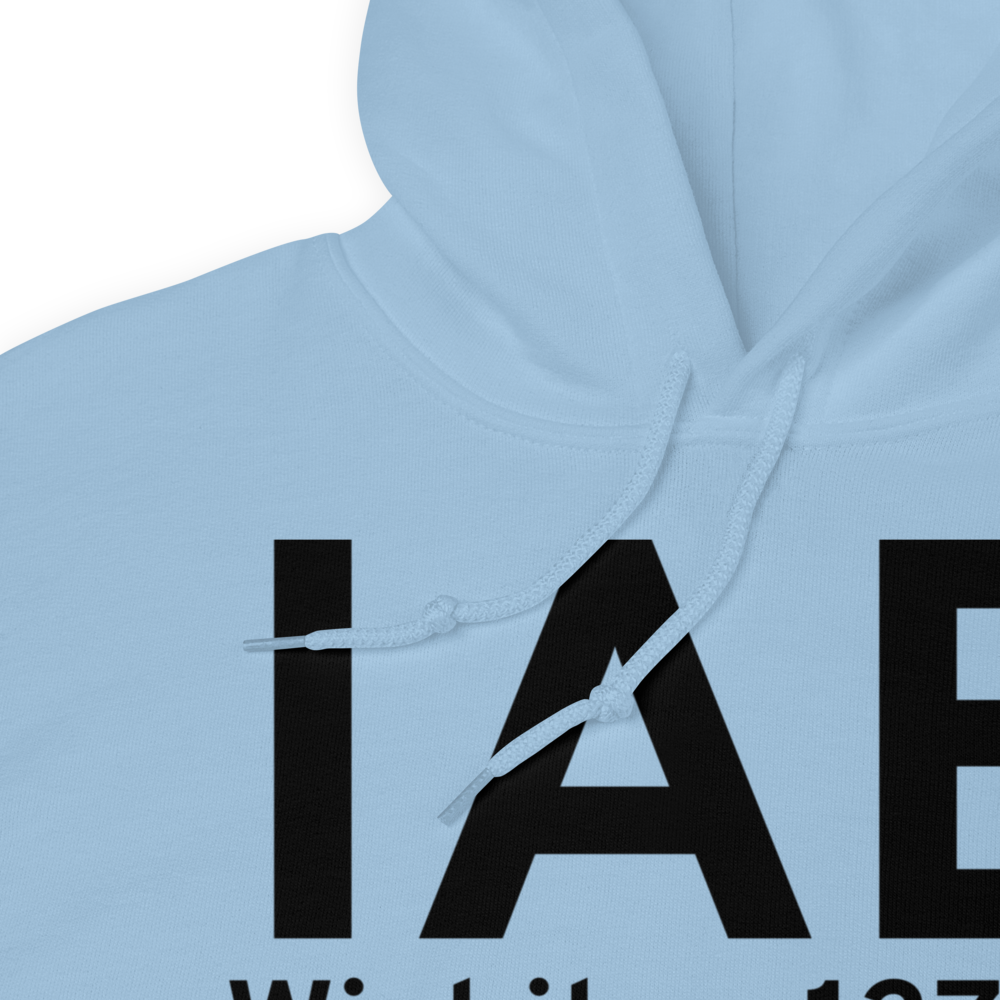 Wichita (KIAB) Airport Hoodie Sweatshirt 