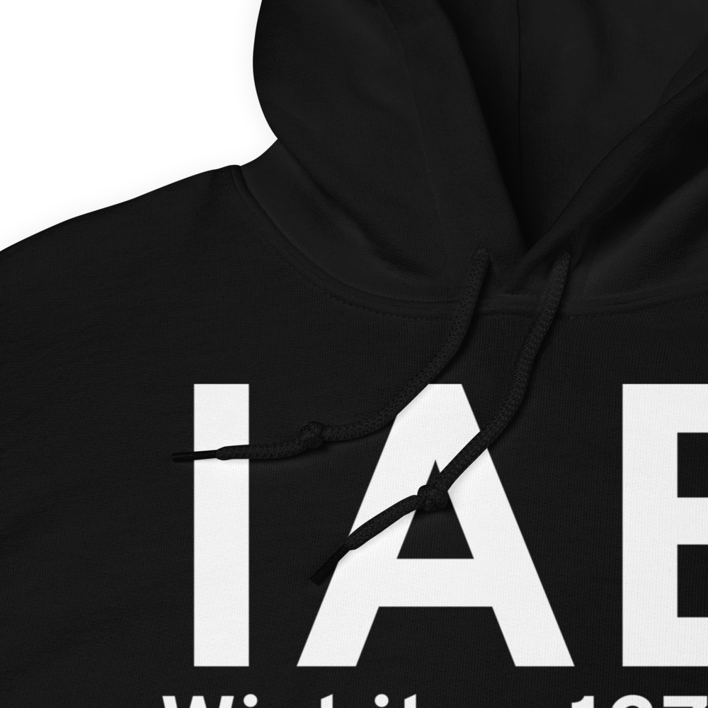 Wichita (KIAB) Airport Hoodie Sweatshirt 