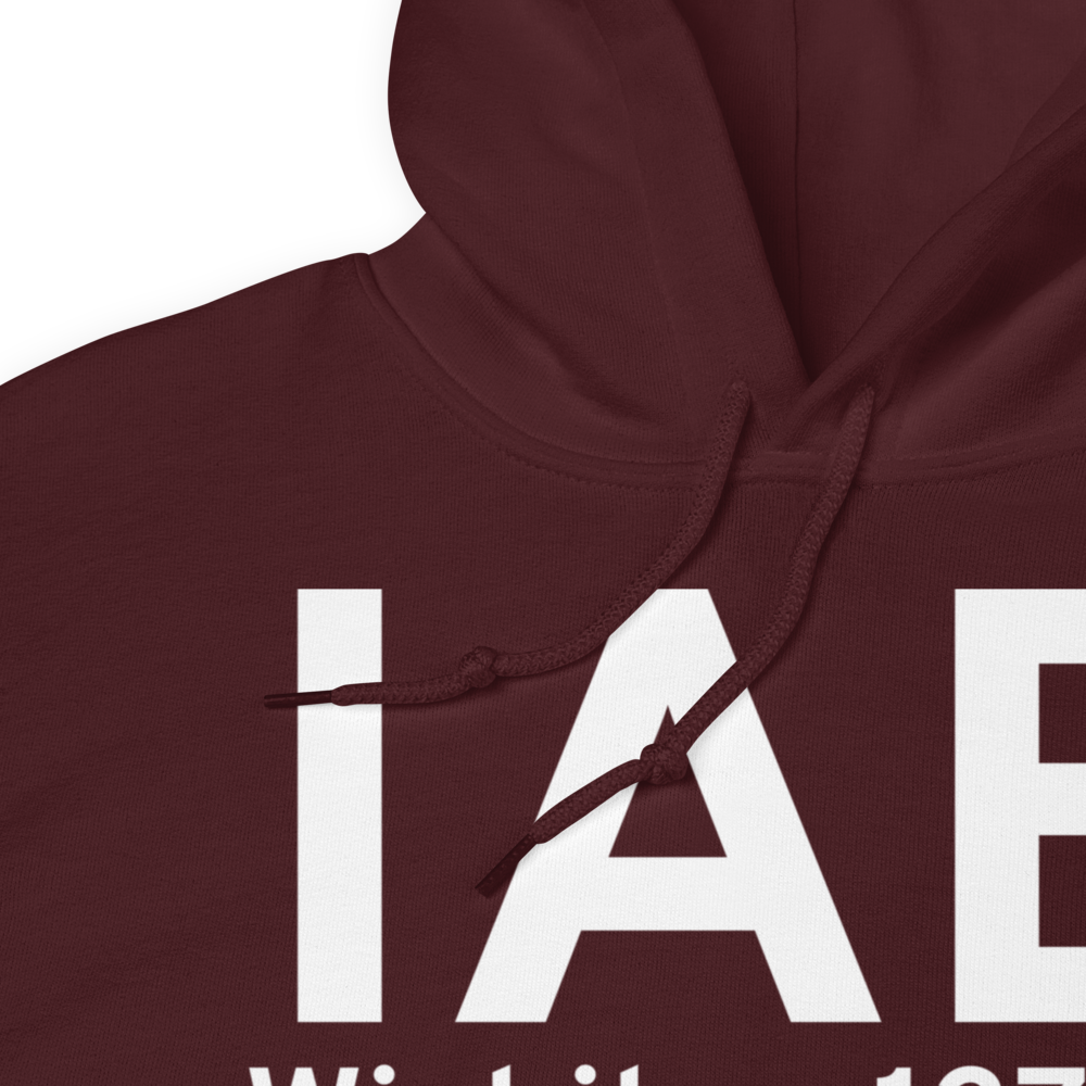 Wichita (KIAB) Airport Hoodie Sweatshirt 