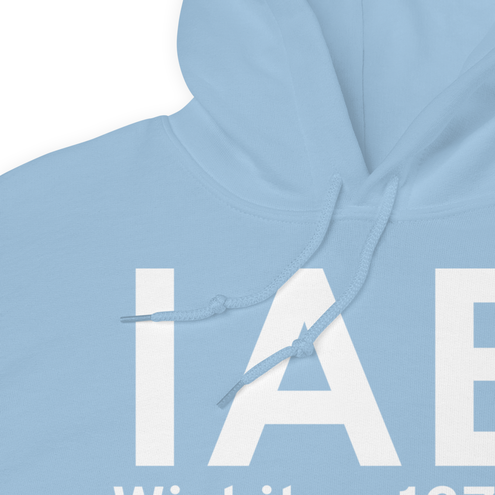 Wichita (KIAB) Airport Hoodie Sweatshirt 