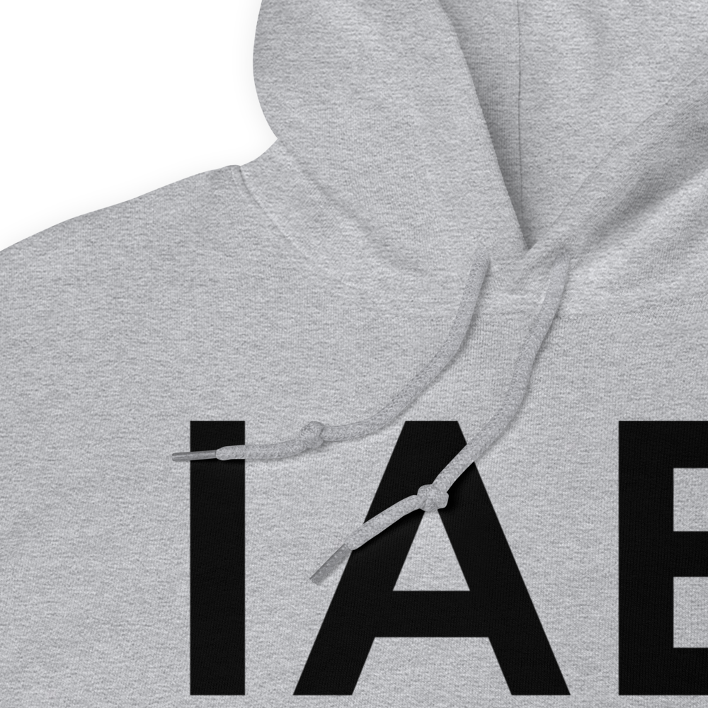 Wichita (KIAB) Airport Hoodie Sweatshirt 