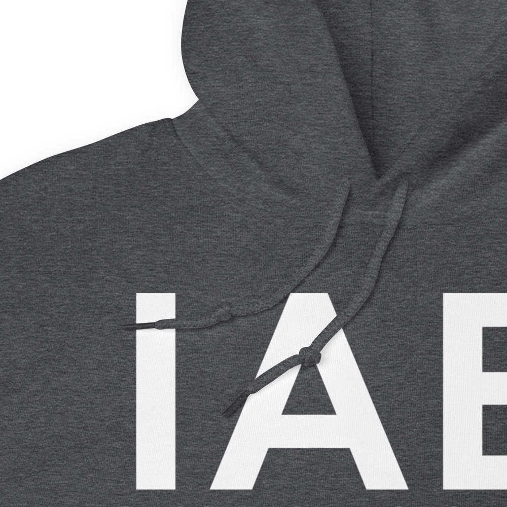 Wichita (KIAB) Airport Hoodie Sweatshirt 