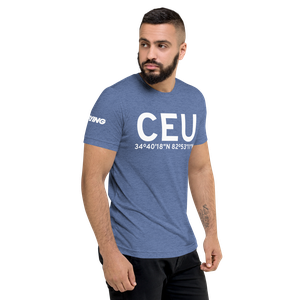 Clemson (KCEU) Airport Tri-blend T-Shirt