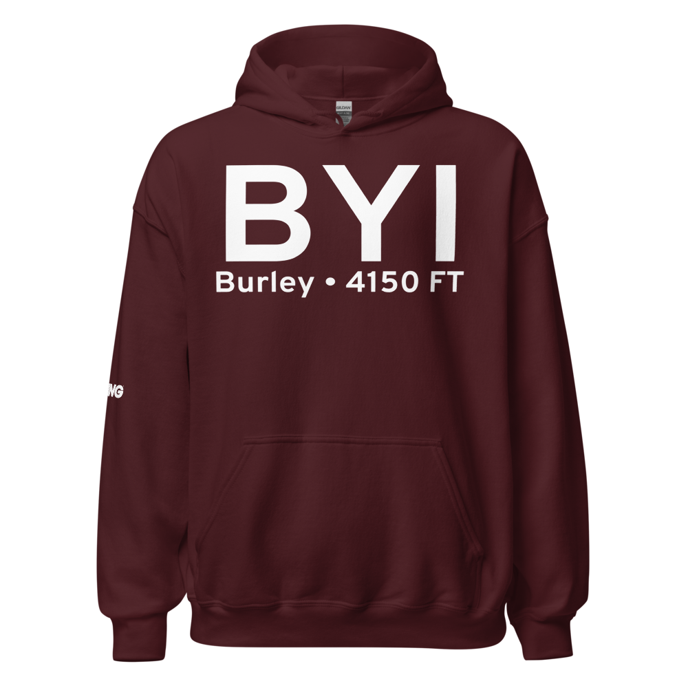 Burley (KBYI) Airport Hoodie Sweatshirt 