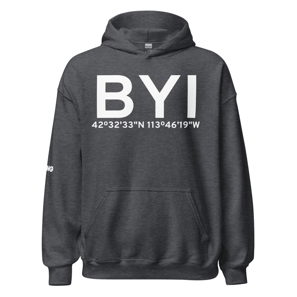 Burley (KBYI) Airport Hoodie Sweatshirt 