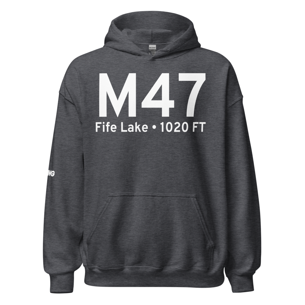 Fife Lake (M47) Airport Hoodie Sweatshirt 