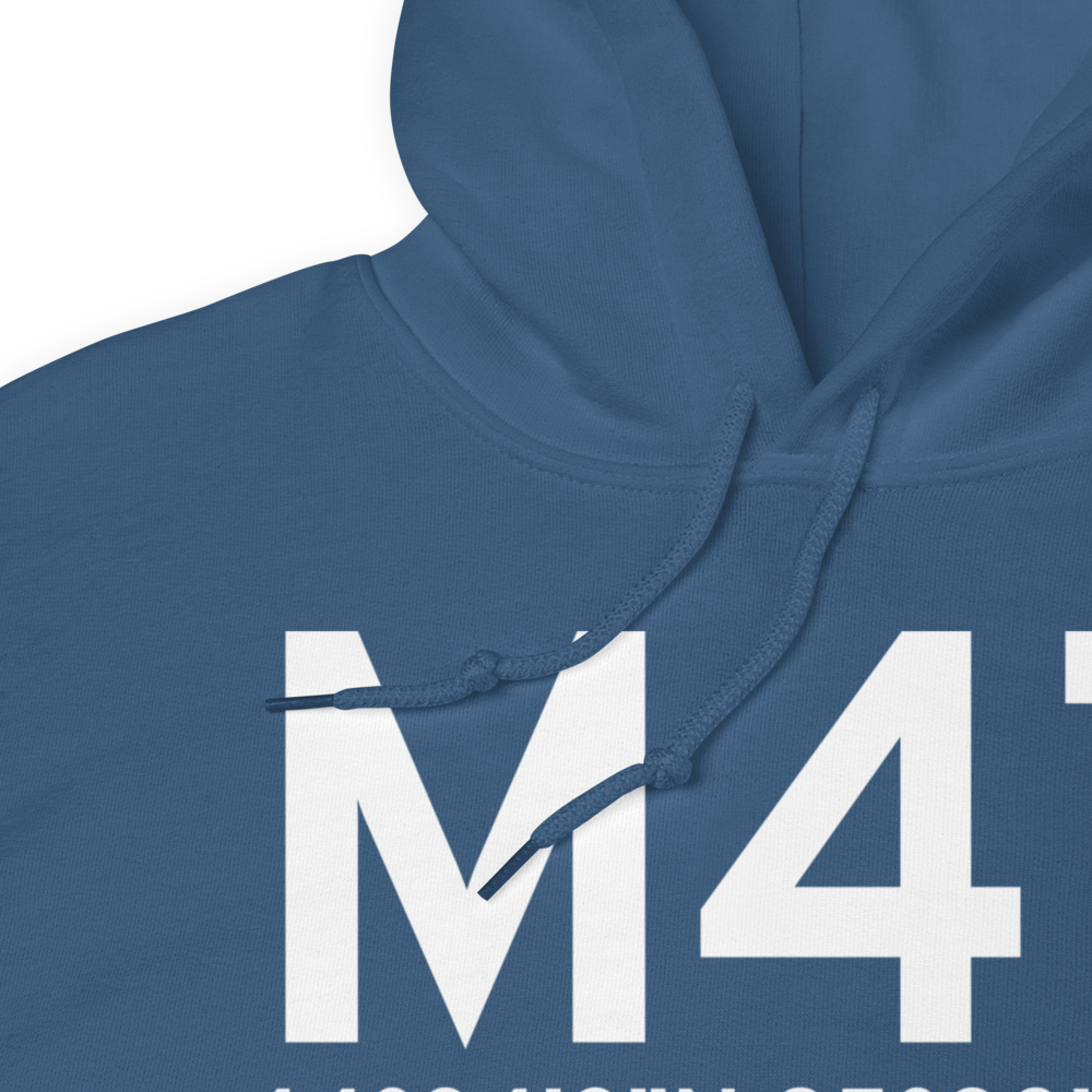 Fife Lake (M47) Airport Hoodie Sweatshirt 