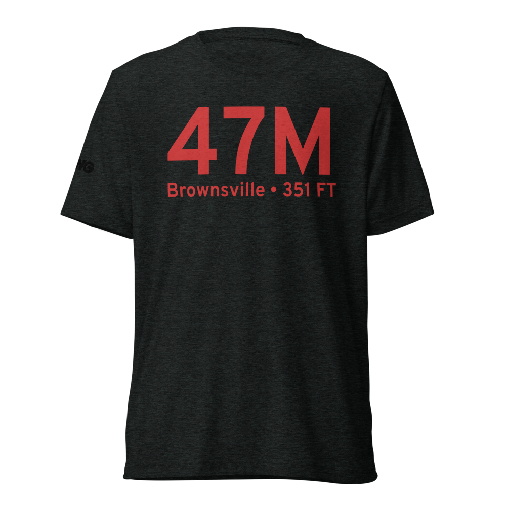 Brownsville (47M) Airport Tri-blend T-Shirt 