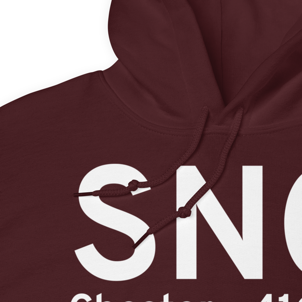 Chester (KSNC) Airport Hoodie Sweatshirt 