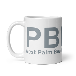 West Palm Beach (KPBI) Airport Mug
