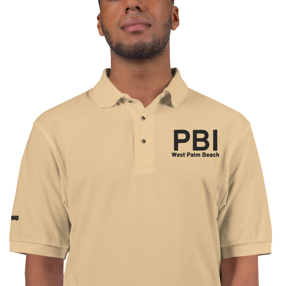 West Palm Beach (KPBI) Airport Port Authority Embroidered Polo Shirt 