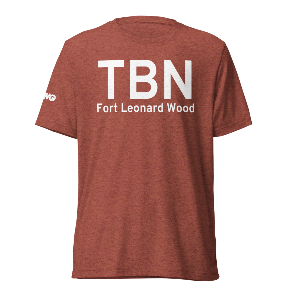Fort Leonard Wood (KTBN) Airport Tri-blend T-Shirt 