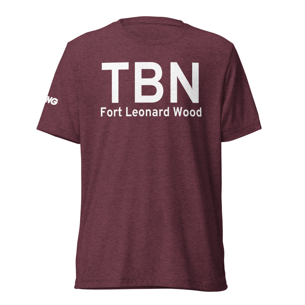 Fort Leonard Wood (KTBN) Airport Tri-blend T-Shirt 