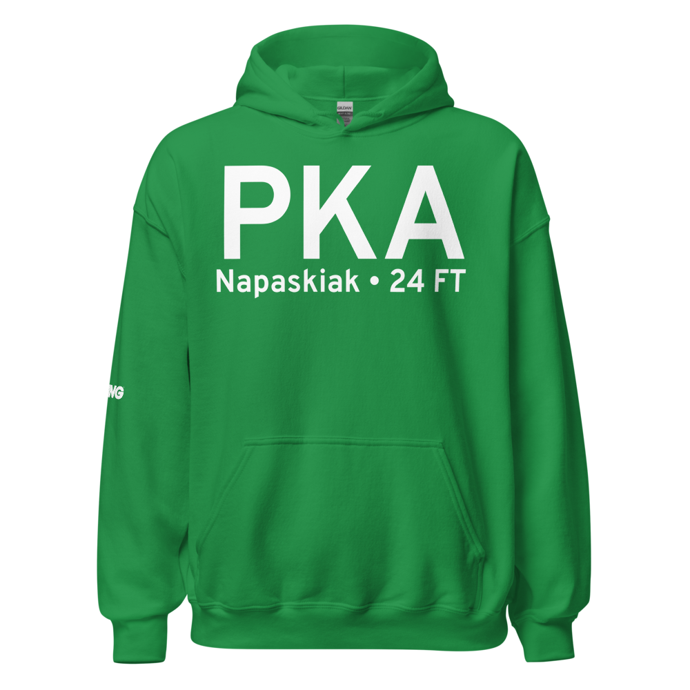 Napaskiak (PAPK) Airport Hoodie Sweatshirt 