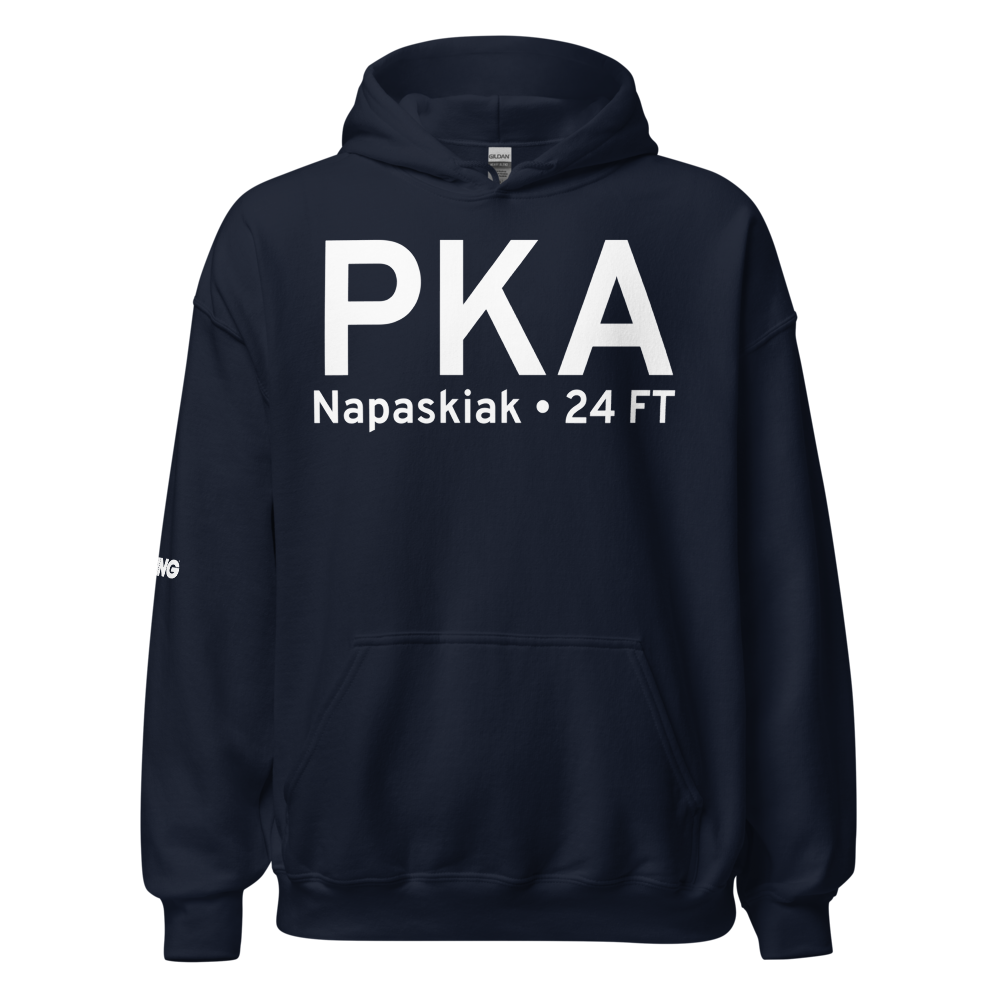 Napaskiak (PAPK) Airport Hoodie Sweatshirt 