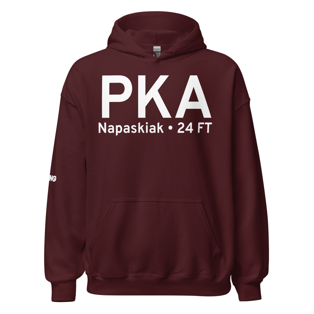 Napaskiak (PAPK) Airport Hoodie Sweatshirt 