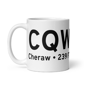 Cheraw (KCQW) Airport Mug