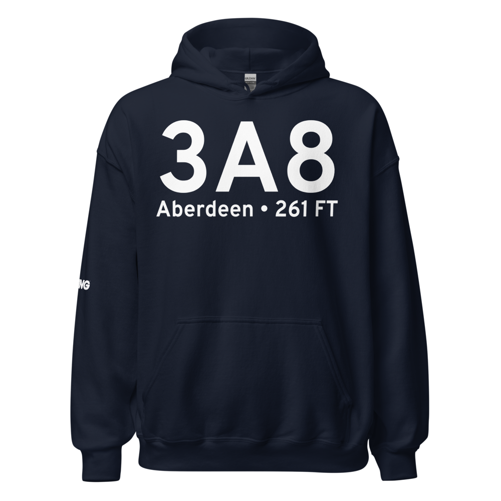 Aberdeen (US-0270) Airport Hoodie Sweatshirt 