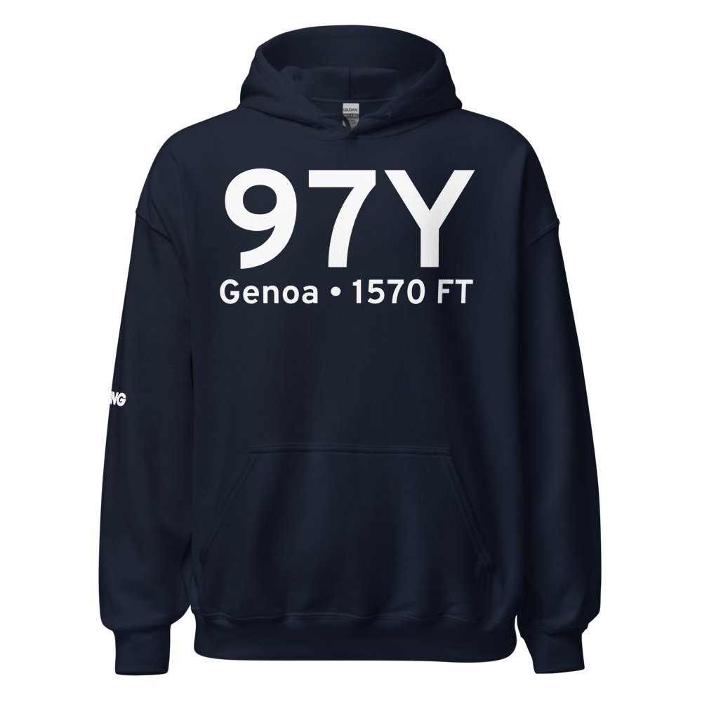 Genoa (97Y) Airport Hoodie Sweatshirt 