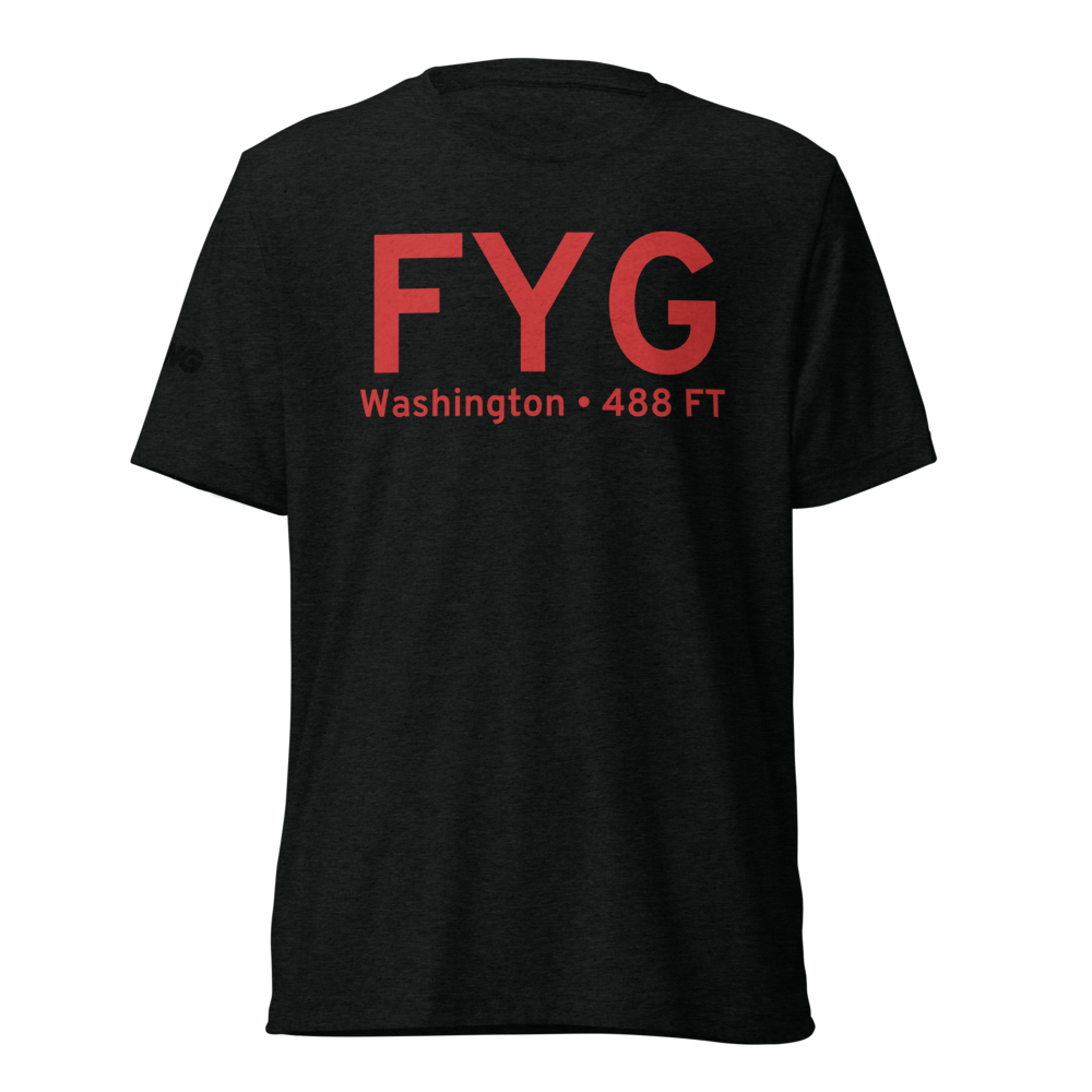 Washington (KMO6) Airport Tri-blend T-Shirt 