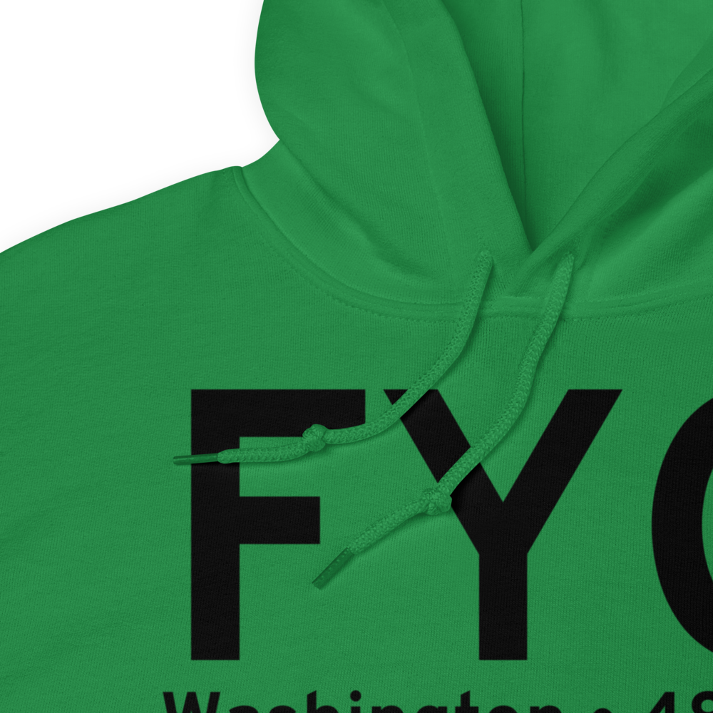 Washington (KMO6) Airport Hoodie Sweatshirt 