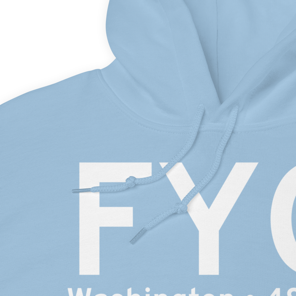 Washington (KMO6) Airport Hoodie Sweatshirt 