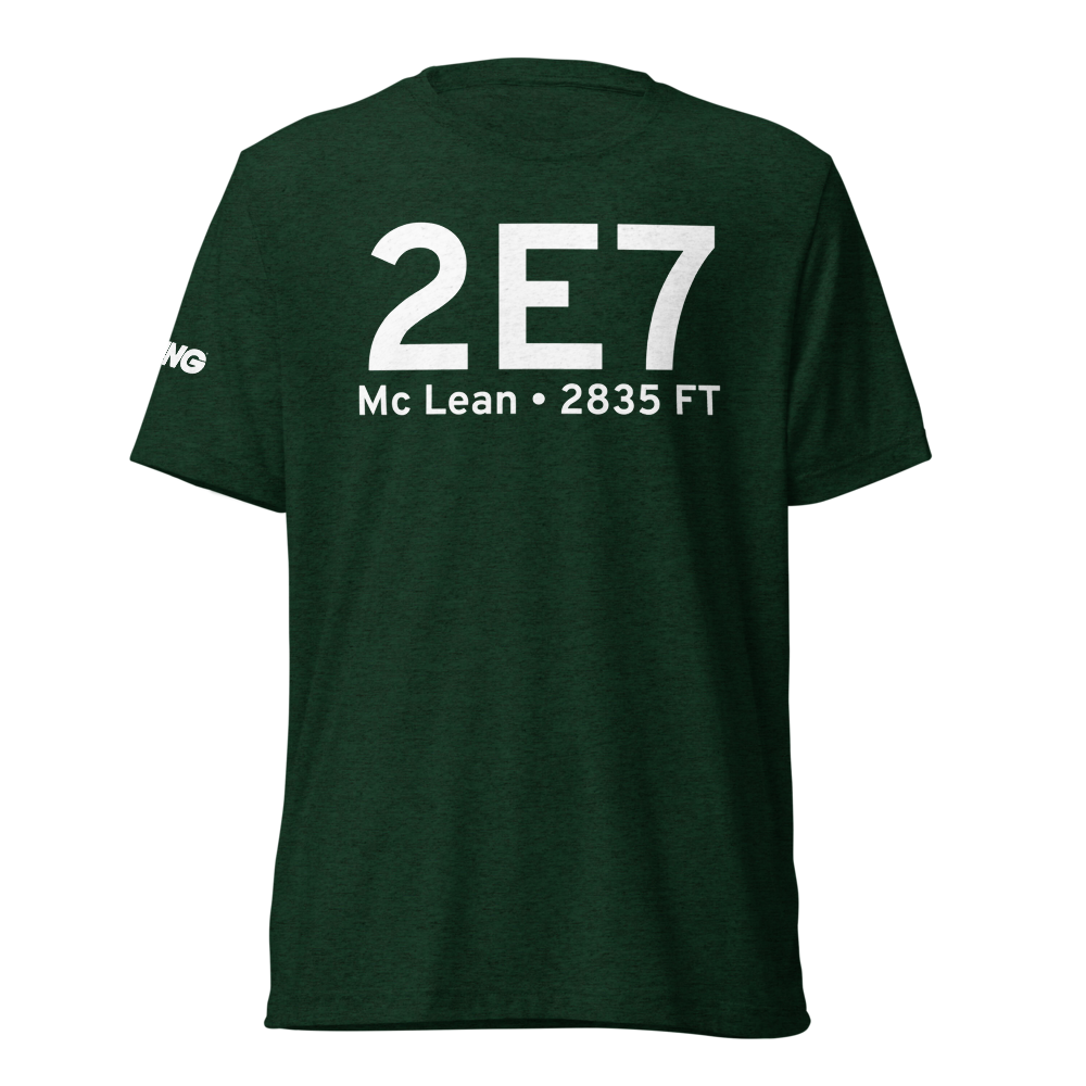 Mc Lean (K2E7) Airport Tri-blend T-Shirt 
