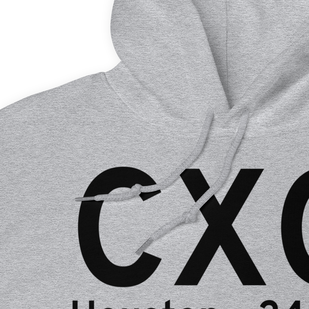 Houston (KCXO) Airport Hoodie Sweatshirt 