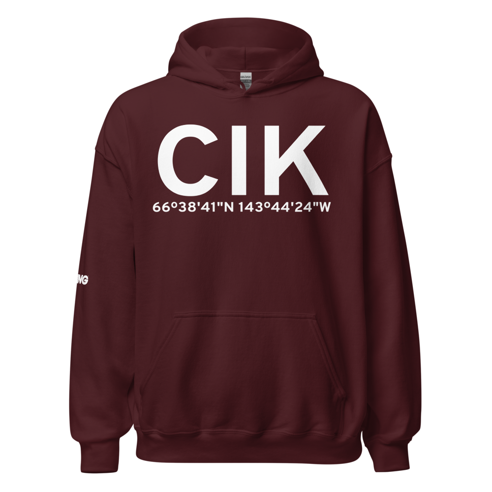 Chalkyitsik (PACI) Airport Hoodie Sweatshirt 