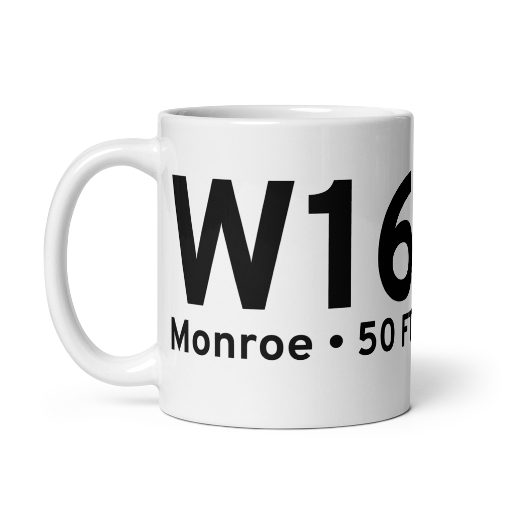 Monroe (W16) Airport Mug 