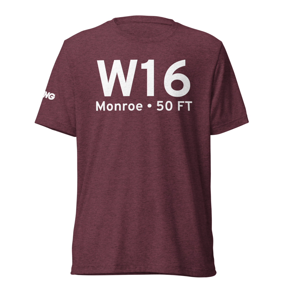 Monroe (W16) Airport Tri-blend T-Shirt 