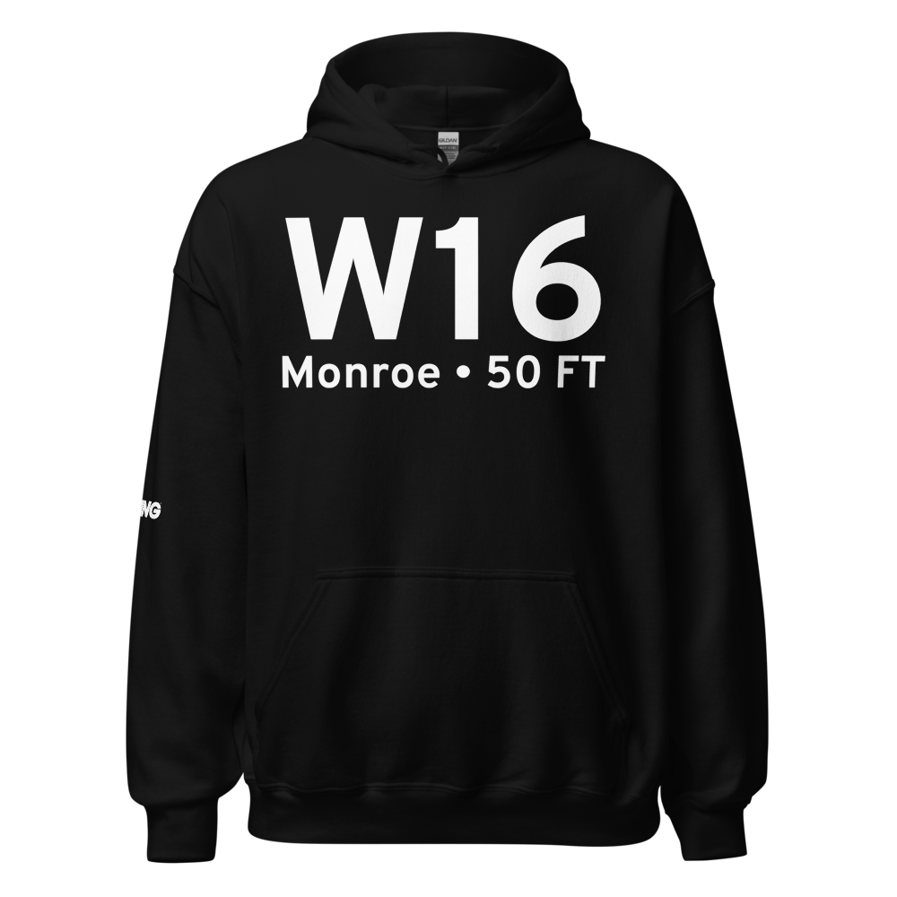 Monroe (W16) Airport Hoodie Sweatshirt 