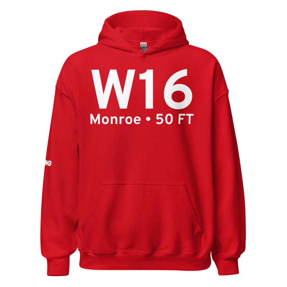 Monroe (W16) Airport Hoodie Sweatshirt 